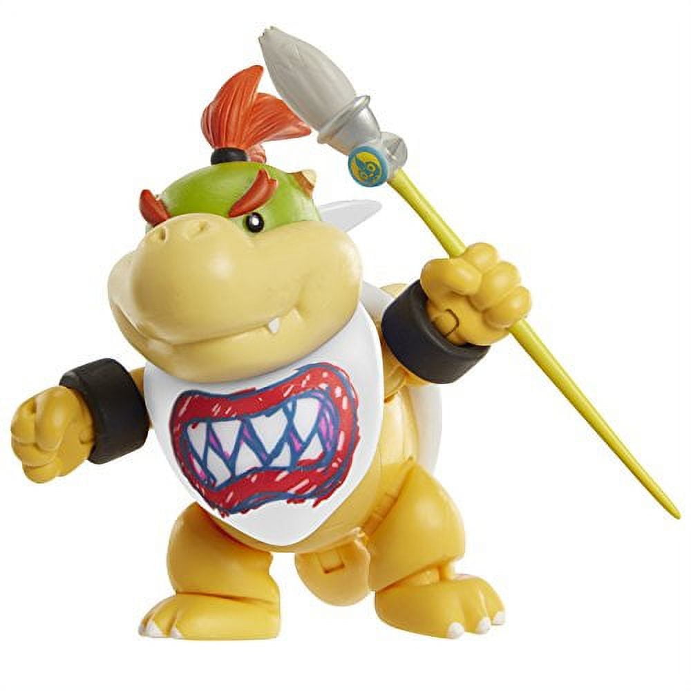  Nintendo Joojee Super Mario Figure Bowser Jr. w/Paint