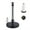 Black, variant on PHANCIR Metal Paper Towel Holder, Non-Slip Base Countertop Stand, One-Handed Operation, Black