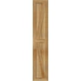 thumbnail image 3 of 10 3/4"W X 56"H Timbercraft Two 5 3/8" Boards Framed Board-N-Batten Shutters W/Z-Bar, Rough Sawn Western Red Cedar (Per Pair), 3 of 13