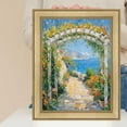 thumbnail image 2 of Modern Contemporary Champagne Gold Flat Picture Frame 30x30 frame, 2 of 7