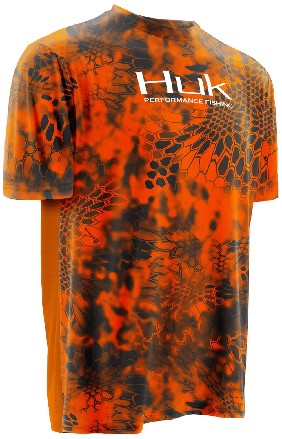 Huk Men's Kryptek Icon Inferno Small Short Sleeve Shirt 