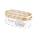 thumbnail image 2 of HaoXun 28-Cell Ice Maker with Storage Box - Portable Handle, Transparent Cover, Plastic Ice Tray for Refrigerator and Household Use, 2 of 9