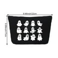 thumbnail image 7 of Hzzsbu Halloween Makeup Bag, Witch Themed Cosmetic Case for Travel Organizer, Goth Party Favor Gift for Women, 7 of 7