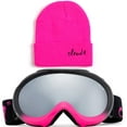 thumbnail image 2 of Cloud 9 - Professional Kids Boys and Girls Snow Goggles "Shifty"Anti-Fog Dual Lens UV400 Protection Triple Layered Foam Snowboarding Ski Goggles with Matching Color Beanie, 2 of 5