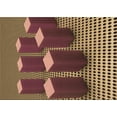 thumbnail image 1 of Ahgly Company Indoor Rectangle Patterned Bronze Brown Area Rugs, 4' x 6', 1 of 6