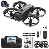 2.4G Drone with 1080P Camera & Screen Remote,Brushless Motor RC Quadcopter,Under 250g,Obstacle Avoidance, Altitude Hold,Gift for Boys Girls