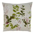 thumbnail image 1 of Saro Lifestyle 534P.N20SP Holiday Botanical Design Throw Pillow with Poly Filling, 1 of 1