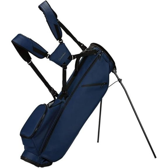 Taylor Made Flextech Carry Premium Bag (3-way top, Navy) 2023 Golf NEW