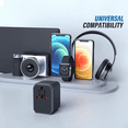 thumbnail image 4 of Universal Travel Adapter International Power Adapter with 6A 3 USB C and 2 USB Ports, 4 of 6