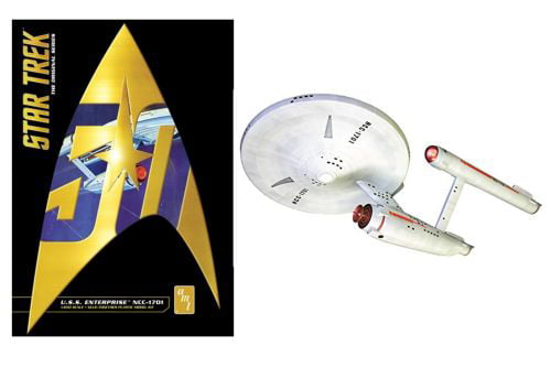 AMT Star Trek Classic USS Enterprise 50th Anniversary Edition Model Kit 947 for sale online 