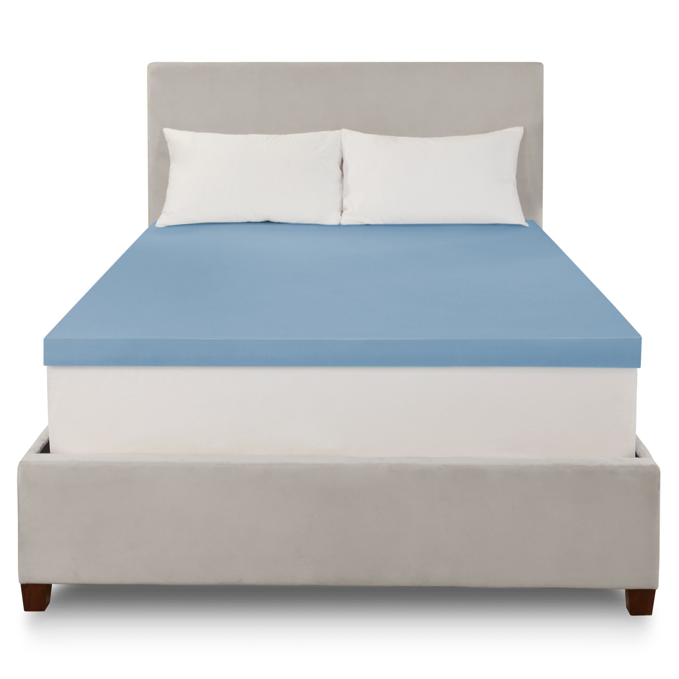 Mainstays 3-Inch Gel Memory Foam Mattress Topper, Twin photo 5