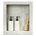 thumbnail image 6 of Palisade 17.5 in. x 15.5 in. Vinyl Waterproof Shower Niche Insert in Wind Gust/Urban Coast, 6 of 7