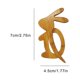 thumbnail image 4 of Monstrate Broche de madera para suéter, cárdigan, chal, broche, bufanda, Collar, hebilla, portátil, banquete de cumpleaños, elegante Pin, Type3 NO3, 4 of 6