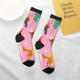 thumbnail image 4 of Uemuo Different Dogs Christmas Printed Kids Boys Socks Seamless Crew Socks Crazy Funny Athletic Sport Socks for Children, 4 of 5