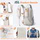 thumbnail image 2 of Mochila de Senderismo BECOJADDE 15L Plegable y Ultraligera, 2 of 8