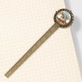 thumbnail image 4 of Alpaca Lace Bookmark in Antique Bronze: a Must-Have Gift for Book Lovers and Readers – Sophisticated Bookmarks, Book Markers, and Book Marks, 4 of 5