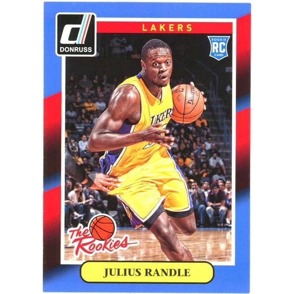 NBA 2014-15 Panini Donruss Basketball The Rookies Julius Randle Trading Card #6 (Rookie)