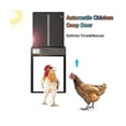 thumbnail image 2 of Smart Automatic Chicken Coop Door, Lcd Display Chicken Coop Door Opener With Manual And Timer Contr, 2 of 5