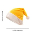 thumbnail image 2 of Diufon Unisex-Adult's Santa Hat Warm Plush Christmas Hats for Women Men Holiday Party Comfy Liner Cap, 2 of 2