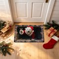 thumbnail image 6 of AURIGATE Christmas Doormat, 23.6x15.7 in Polyester Christmas Entryway Mat with Santa Design for Indoor Outdoor Home Decor, 6 of 6