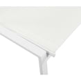 thumbnail image 4 of Meridian Furniture Nizuc Off White Outdoor Patio Dining Chair (Set of 2), 4 of 7