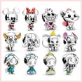 thumbnail image 2 of Charms Colección Mickey Minnie/Alice In Wonderland/Cenicienta Y Globos Colgante De Cuentas De Encanto (Pulsera De Encantos Ajustados) DIY Chapado En Joyería S925 Plata, 2 of 4
