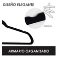 thumbnail image 2 of Pack de 20 Ganchos Antideslizantes JAUZ IMPROVEMENT Color Negro de Terciopelo, 2 of 5