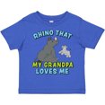 thumbnail image 3 of Inktastic Rhino That My Grandpa Loves Me with Cute Rhinos Boys or Girls Toddler T-Shirt, 3 of 5