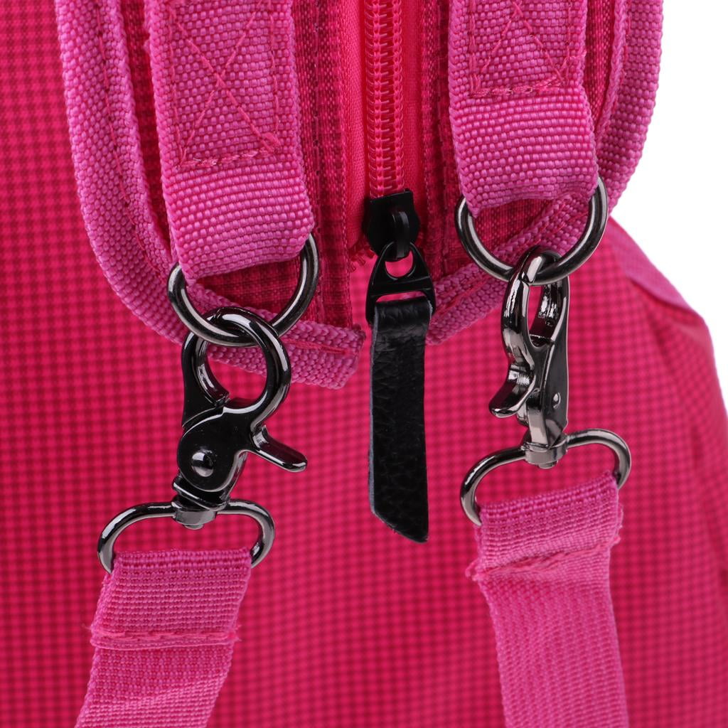 Tennis Racquet Backpack Women Tennis Bag of Wear Resistant Durable Waterproof Tennis Backpack Badminton Rucksack for Outdoor Sports Pickleball , Rose Red, as described