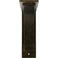 thumbnail image 3 of Ekena Millwork 3"W x 10"D x 10"H Morris Steel Bracket, Antiqued Pale Gold, 3 of 11