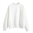 thumbnail image 2 of Vedolay Zip Hoodies for Women Hoodies for Women Oversized Sweatshirts Pullover Long Sleeve Half Zip Hoodies Fall Tops,White 4XL, 2 of 3