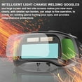 thumbnail image 4 of Mistaha Solar Powered Auto Darkening Welding Goggles with True Color Screen, Adjustable Headband and Thick Frames for Eye Protection in Various Welding Environments, 4 of 6