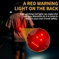 thumbnail image 2 of Running Lights for Runners, LED Reflective Vest Running Gear, walking light for night walking, Visibility Warning Lights for Runners Adjustable Belt, for Men Women Night Running, Walking,Cycling, 2 of 10