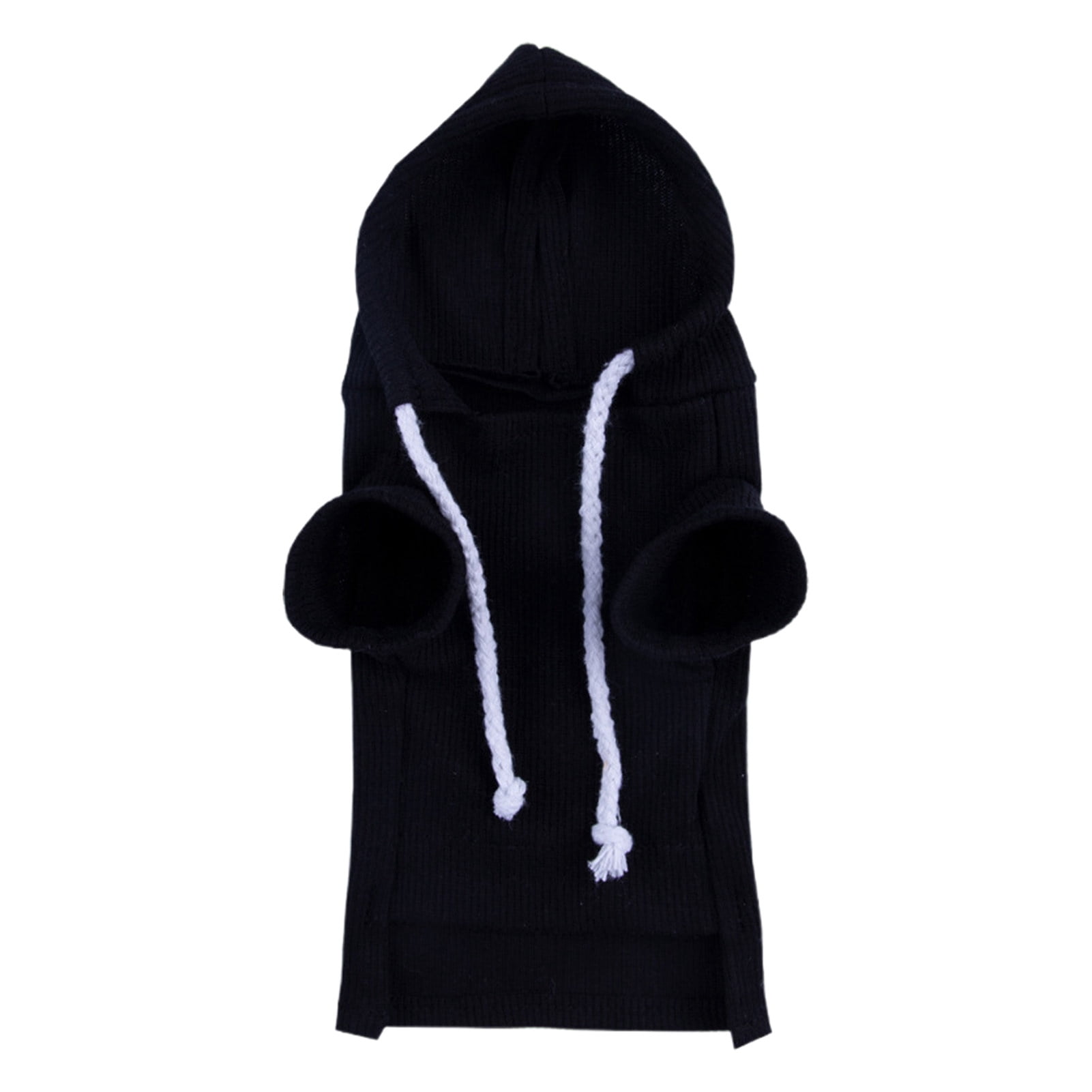 CSChome Pet Hoodie Cute Ferret Hoodie Solid Color Drawstring Hooded Sweatshirt Thick Fleece Hamster Guinea Clothes