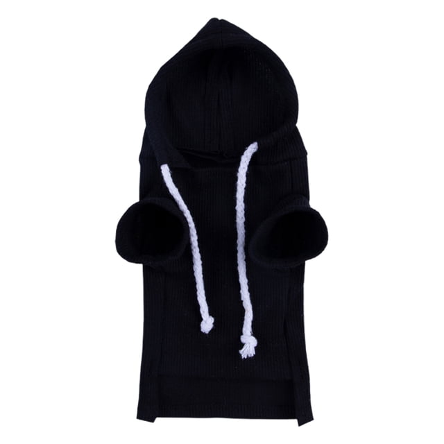 CSChome Pet Hoodie Cute Ferret Hoodie Solid Color Drawstring Hooded Sweatshirt Thick Fleece Hamster Guinea Clothes