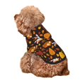 thumbnail image 4 of JUNZAN Autumn Forest Small Animals Lazy Dog Hoodie Puppy Sweater Sweatshirt,Cold Weather Coat Pet Clothes for Dog Cat-X-Large, 4 of 6
