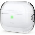 thumbnail image 1 of AmPm Compatible with AirPods Pro 2nd Generation Case Cover Clear - Protective Case Cover, Transparent Shockproof, Gel Tape Included, Wireless Charging, Reduce Yellowing [Transparent], 1 of 8