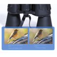thumbnail image 4 of Binoculares compactos de Alta Potencia Binoculares Grandes a Prueba de Agua con visión Nocturna Baja para Caza, observación de Aves, Viajes, Turismo, Negro, 4 of 5