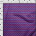 thumbnail image 2 of oneOone Georgette Viscose Fabric Chevron Block Print Fabric By The Yard 42 Inch Wide, 2 of 4