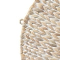 thumbnail image 3 of happimess WRK1000C Annulus 24.61" 3-Shelf Circular Handwoven Hyacinth Wall Rack, White Wash, 3 of 4