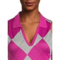 thumbnail image 5 of Madden NYC Junior's Sleeveless V-Neck Polo Dress, 5 of 5