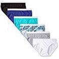 thumbnail image 2 of Hanes Women's Sporty Cotton Hipster Assorted Panties - 6 Pack, 2 of 3