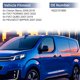 thumbnail image 2 of Reemplazo de tapa de espejo lateral izquierdo ABS negro para conductor Unique Bargains 1 Pcs para Citroen Nemo 2008-2018 para FIAT FIORINO 2007-2022, 2 of 7