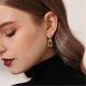thumbnail image 4 of Women U-shape Pin Link Chain Earring Earrings Gift, 4 of 4