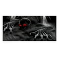 thumbnail image 1 of TIELUTT Halloween Garage Door Decorations Cover Banner Halloween Background for Photo Party Wall Star Flag Triangular Flag Boxes Flag Manga 5 Table Runners 72 Inches Long Indoor Banner Happy Birthday, 1 of 5