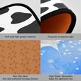 thumbnail image 2 of SKYSONIC Cow Print 2 Pieces Kitchen Rug Cushioned Anti-Fatigue Kitchen Rugs Set for Home Office Laundry,19.7" x 27.6"+19.7" x 47.2", 2 of 7