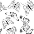 thumbnail image 6 of Butterfly Dreams All Over Wall Stencil | Home Decor Stencils for Painting on Walls, Canvas, Signs, Wood | Reusable Stencil | PND115 by Designer Stencils, 6 of 6