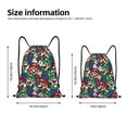 thumbnail image 2 of Zufioo Sac de Sport Imprimé Mario Sac de Gym à Ficelles Lavable en Machine Sac à Dos à Ficelles Robuste pour Hommes Femmes-Petit, 2 of 6