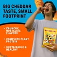 thumbnail image 5 of B-SIDES Crunch Puffs – Variety Pack Protein Puffs | Healthy Snacks, High Protein, Plant-Based, Allergen-Friendly, Upcycled Oats & Corn and Regenerative Pea Protein, 5 of 7