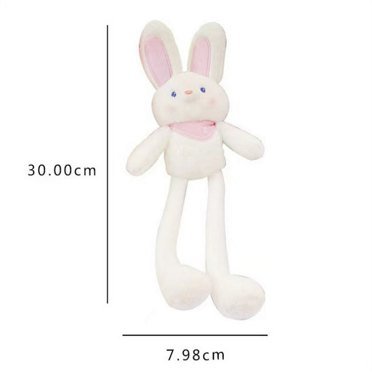 FORTUNE Bunny with Adjustable Legs Plush Stretchable Rabbit